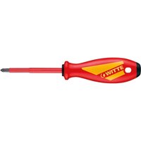 Witte Tools - Phillips maxx vde isolierter Schraubendreher (PH2x100) witte 53712 von WITTE TOOLS