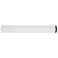 Rauchrohr Ø100mm 750mm lang weiß emailliert 51508002 von WITTIGSTHAL