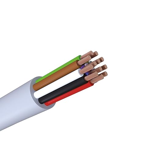 WITTKOWARE LiYY 12x0,25mm² Elektronik-Steuerleitung ohne Abschirmung, Kupfer, Mantelfarbe grau, Meterware von WITTKOWARE