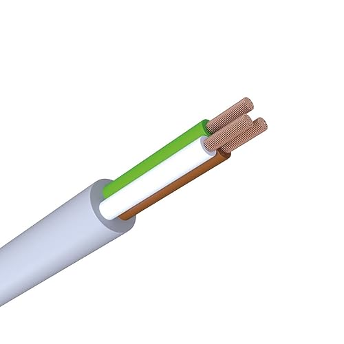 WITTKOWARE LiYY 3x0,25mm² Elektronik-Steuerleitung ohne Abschirmung, Kupfer, Mantelfarbe grau, Kabellänge 25m von WITTKOWARE