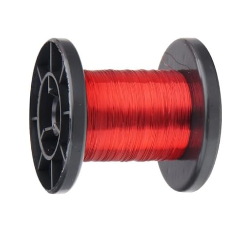 WITTKOWARE 100m Kupferlackdraht auf stabiler Kunststoffspule, Drahtdurchmesser 0,15mm, Farbe rot WITTKOWARE 100m Kupferlackdraht auf stabiler Kunststoffspule, Drahtdurchmesser 0,15mm, Farbe rot von WITTKOWARE