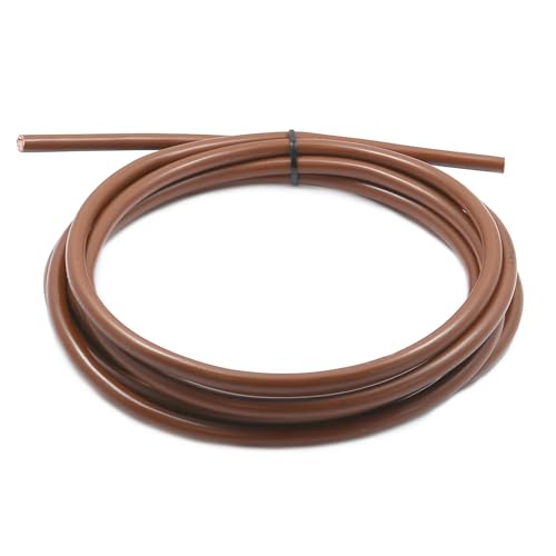 WITTKOWARE 16mm² H07V-K PVC Einzeladerleitung, Kabel feindrähtig (flexibel), Meterware, Farbe braun von WITTKOWARE