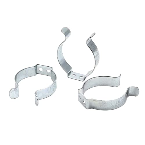 WITTKOWARE Tool Clips, Federklemmen aus Federstahl, verzinkt, offen, Ø 48-54mm, 10 Stück von WITTKOWARE