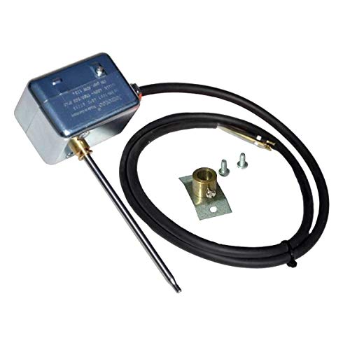 WITTKOWARE Abgastemperaturwächter/Thermostat, 16A/400V, 1 Wechsler, Schaltpunkt 100°C von WITTKOWARE