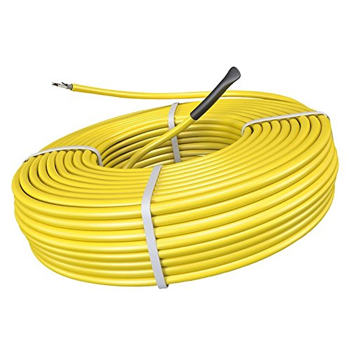 WITTKOWARE Fußbodenheizung-Kabel für Estrich (Beton), 230V~, 1250W, Kabellänge 73,5m von WITTKOWARE