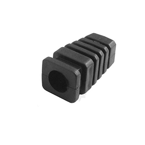 WITTKOWARE Knickschutztüllen für Kabel-Ø 4mm, 10 Stück, schwarz von WITTKOWARE