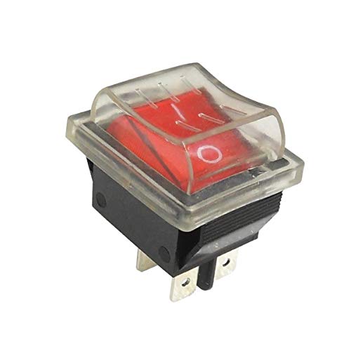 WITTKOWARE Kontroll-Wippschalter mit Schutzkappe, Einbaumaße 30x22mm, 2-polig, EIN/AUS, I/O, Wippentaste rot WITTKOWARE Kontroll-Wippschalter mit Schutzkappe, Einbaumaße 30x22mm, 2-polig, EIN/AUS, I/O, Wippentaste rot von WITTKOWARE