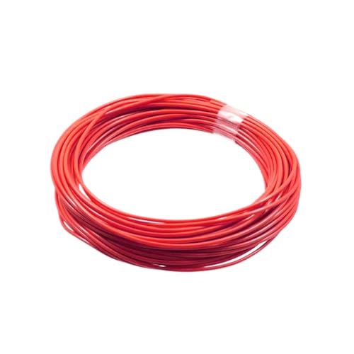 WITTKOWARE LiYv Schaltlitze superdünn, 0,04mm², Kupfer verzinnt, 10m, rot von WITTKOWARE