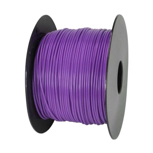 WITTKOWARE LiYv Schaltlitze hochflexibel, 0,50mm², 100m Spule, Leiter Kupfer verzinnt, 900V, Farbe Isolierung violett von WITTKOWARE