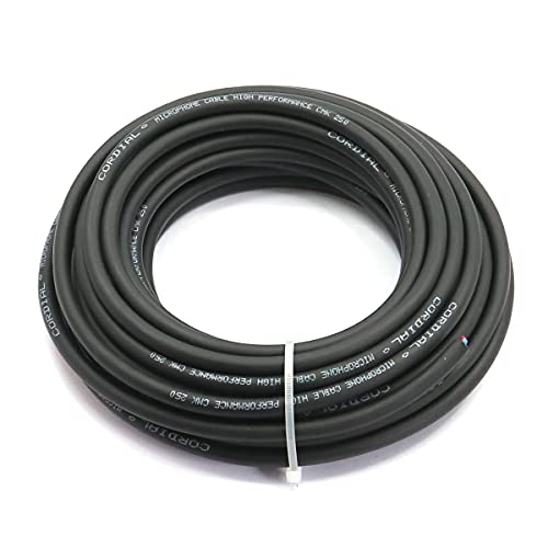 WITTKOWARE Mikrofonleitung, 2x0,5mm², schwarz, 10m Ring von WITTKOWARE