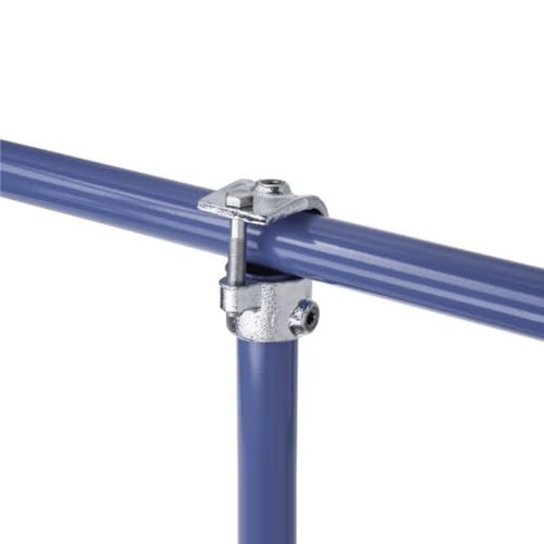 WITTKOWARE Rohrverbinder aus verzinktem Temperguss, für Rohr-Außendurchmesser 26,9mm (¾"), Formteil: T-Stück, Durchgang offen von WITTKOWARE