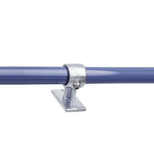 WITTKOWARE Rohrverbinder aus verzinktem Temperguss, für Rohr-Außendurchmesser 33,7mm (1"), Formteil: Geländerführung für Handlauf von WITTKOWARE