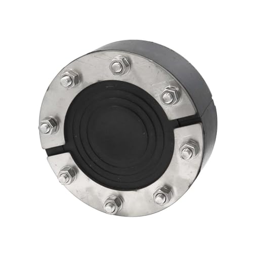 WITTKOWARE Serie BRRD Mauerdurchführung für 1 Kabel oder Rohr (Außendurchmesser 120mm, Innendurchmesser anpassbar 20-75mm) von WITTKOWARE