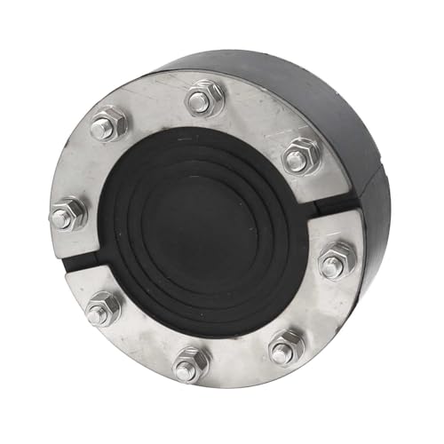 WITTKOWARE Serie BRRD Mauerdurchführung für 1 Kabel oder Rohr (Außendurchmesser 145mm, Innendurchmesser anpassbar 32-90mm) von WITTKOWARE