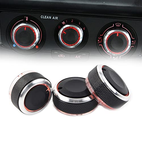 WITTSY 3 Teile/Satz Auto Klimaanlage Heizknopf Schalter Für VW Für Polo 9N 9N3 6R 2004 2005 2006 2007 2008 2009 2010 2011 2012 2013 Zubehör von WITTSY