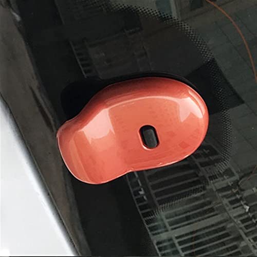 WITTSY Für Benz Für Smart 453 Modifizierter Fortwo Kofferraumgriff Dekorative Abdeckung Heckglasaufkleber Hecktür Dekorativer Aufkleber 2015-2023 Zubehör (Color : Orange) von WITTSY