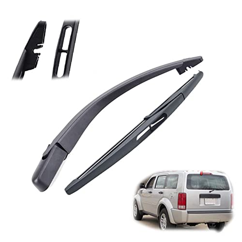 WITTSY Scheibenwischerteile 11" Heckwischerblatt & Arm Set Kit Für Dodge Für Nitro 2007-2012 Auto Windschutzscheibe Windschutzscheibe Heckscheibenwischer von WITTSY