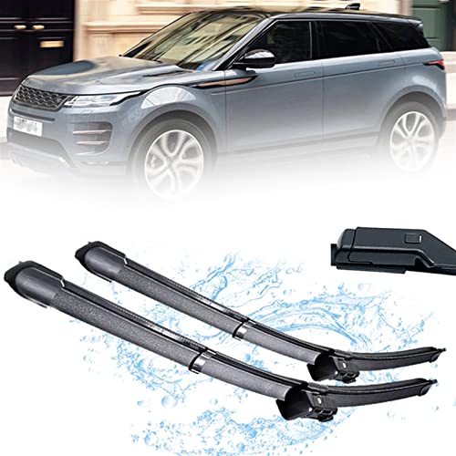 WITTSY Scheibenwischerteile Auto Scheibenwischerblatt Für Range Rover Für Evoque L551 2019 2020 2021 2022 Frontscheibe Scheibenwischerblätter 26 "+ 21" von WITTSY