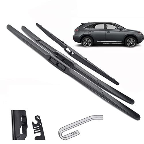 WITTSY Scheibenwischerteile Für Lexus RX450H RX350 AL10 2009-2015 Scheibenwischer Vorne Und Hinten Wischerblätter Set Windschutzscheibe Windschutzscheibe 26 "22" 16 " WITTSY Scheibenwischerteile Für Lexus RX450H RX350 AL10 2009-2015 Scheibenwischer Vorne Und Hinten Wischerblätter Set Windschutzscheibe Windschutzscheibe 26 "22" 16 " von WITTSY