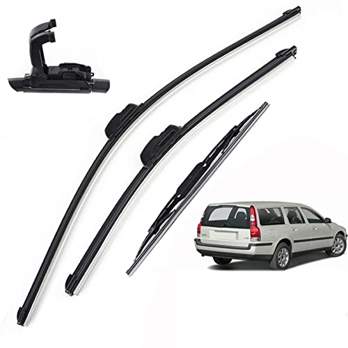 WITTSY Scheibenwischerteile Scheibenwischerblätter Für Volvo V70 2000-2003 Front Heckscheibenwischer 2001 2002 WITTSY Scheibenwischerteile Scheibenwischerblätter Für Volvo V70 2000-2003 Front Heckscheibenwischer 2001 2002 von WITTSY