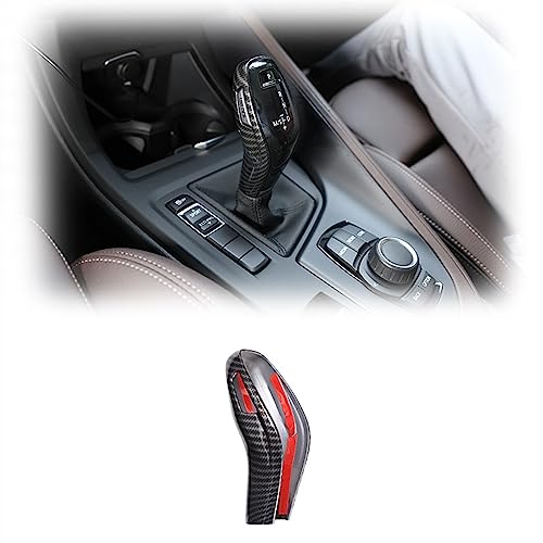 WITTSY Zubehör ABS Carbon Faser Auto Innen Für B&M&W X1 X2 F47 F48 2016-2022 Zentrale Steuerung Schalthebel Dekoration Abdeckung Rahmen Formteile Trim (Color : 2020-2021) von WITTSY