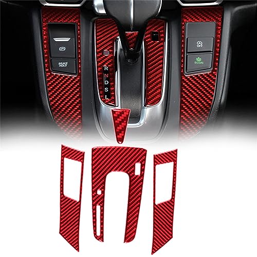 WITTSY Zubehör Auto Zentrale Konsole Getriebe Shift Panel Dekorative Aufkleber Innen Zubehör Für H&onda CRV 2017 2018 2019 2020 2021 (Color : A) von WITTSY