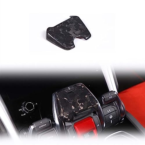 WITTSY Zubehör Echtes Carbonfaser-Lenkrad Mit Geschmiedetem Muster, Zentrales Bedienfeld, Komplettes Set Innenverkleidung Für Lamborghini Für Urus 2018–2020 2023 (Color : 10) von WITTSY