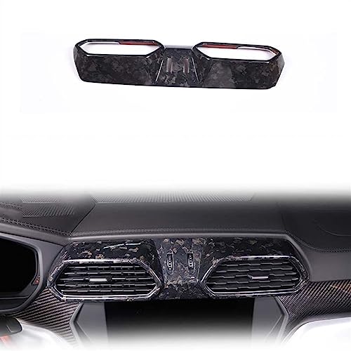 WITTSY Zubehör Echtes Carbonfaser-Lenkrad Mit Geschmiedetem Muster, Zentrales Bedienfeld, Komplettes Set Innenverkleidung Für Lamborghini Für Urus 2018–2020 2023 (Color : 6) von WITTSY