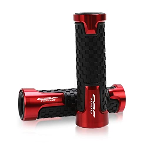 Griff 22mm Motorrad Anti-Rutsch-Lenker Lenkergriffe Handgriffe Für CBF 500 600 600S 1000 CBF600 CBF1000 CBF500 CBF600S Lenkerabdeckung(21) von WITTYL