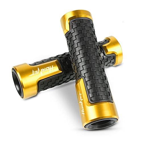 Griff 7/8 "22mm Universal Motorrad Lenker Lenkergriff Für CB 599 CB 600 CB599 CB600F HORNET 1998-2006 2003 2004 Lenkerabdeckung(Gold) von WITTYL
