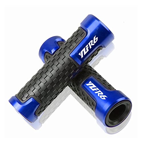 Griff 7/8 "22mm Universal Motorrad Lenker Lenkergriff Für YZF R6 1999 2000 2001 2002 2003 2004 2005 2007-2016 Lenkerabdeckung(Blue) von WITTYL