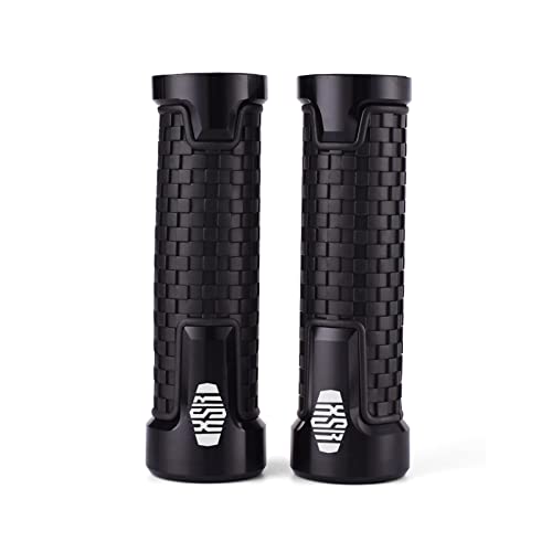 Griff CNC-Aluminium-Motorradgriff Lenkergriff Für XSR700 XSR 700 XSR900 XSR 900 MT07 MT09 FZ07 FZ09 Zubehör Lenkerabdeckung(Black) von WITTYL