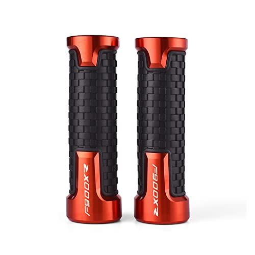 Griff CNC Motorrad Lenker Lenkergriff Mit F900XR Für BMW F900 XR F900XR F 900 XR 2020 2021 Motorradzubehör Lenkerabdeckung(Orange) von WITTYL