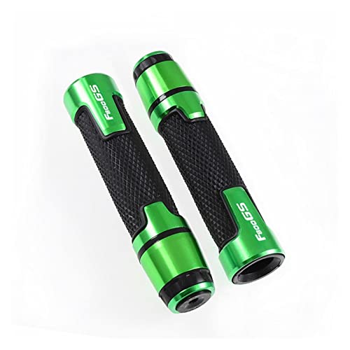 Griff Für BMW F700GS F800GS F700/F800 GS 7/8 '' 22 Mm Motorradknöpfe Anti-Rutsch-Griffenden Griffstangen Hand Handleba Lenkerabdeckung(Green) von WITTYL