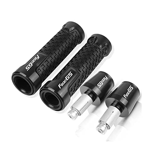 Griff Für BMW F800GS F 800GS 2013-2017 2016 2015 2014 2013 2012 Motorrad Lenker Lenkergriffe Enden Kappe Stecker Schieber Lenkerabdeckung(Black) von WITTYL
