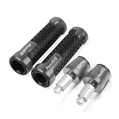 Griff Für BMW F800GS F 800GS 2013-2017 2016 2015 2014 2013 2012 Motorrad Lenker Lenkergriffe Enden Kappe Stecker Schieber Lenkerabdeckung(Grey) von WITTYL