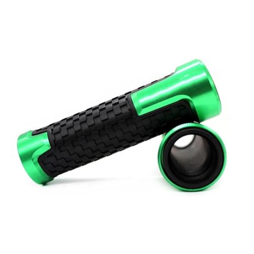 Griff Für CBR1100XX CBR 1100 XX 7/8 '' 22 Mm Motorradknöpfe Anti-Rutsch-Scooter Griffenden Griffstangen Handlenker Lenkerabdeckung(Green) von WITTYL