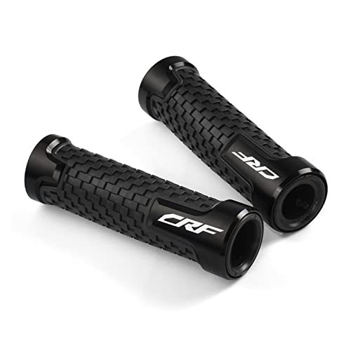 Griff Für CRF1000L Africa Twin CRF150R CRF230F CRF250 R/X/L/M Motorrad Rutschfeste Lenkergriffe Gas CNC Lenkergriffe Lenkerabdeckung(Black) von WITTYL