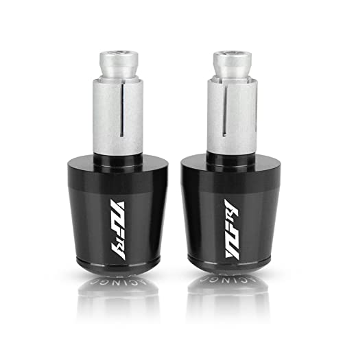 Griff Für R1 YZFR1 YZF-R1 1998-2019 2015 2016 2017 2018 Motorrad 7/8" 22MM Lenker Handgriffe Lenkergriff Endkappe Stecker Lenkerabdeckung(10) von WITTYL