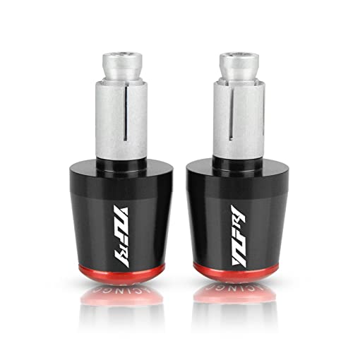Griff Für R1 YZFR1 YZF-R1 1998-2019 2015 2016 2017 2018 Motorrad 7/8" 22MM Lenker Handgriffe Lenkergriff Endkappe Stecker Lenkerabdeckung(15) von WITTYL