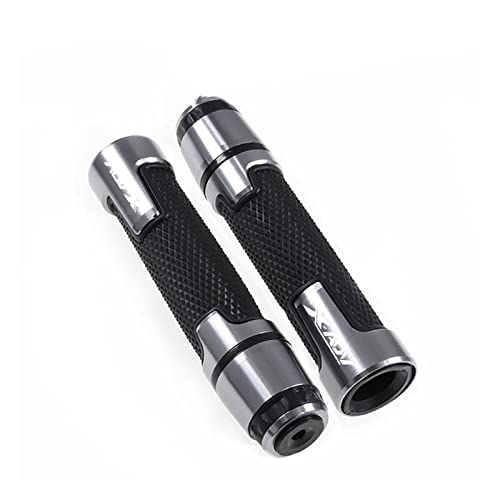 Griff Für XADV750 X-ADV750 XADV 2017 2018Motorrad 7/8 "22mm Aluminium Gummi Lenkergriffe Enden Griffkappen Lenkerstopfen Lenkerabdeckung(Titanium) von WITTYL