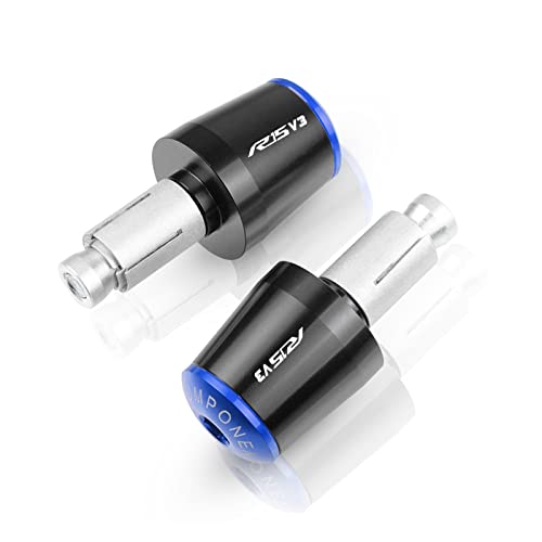 Griff Motorrad 22mm 7/8" CNC Lenker Handgriffe Gummigriff Für YZFR15 V3 YZF R15 V3.0 2018 2019 2020 2021 Zubehör Lenkerabdeckung(18) von WITTYL