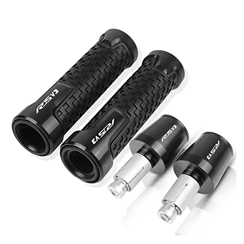 Griff Motorrad 22mm 7/8" CNC Lenker Handgriffe Gummigriff Für YZFR15 V3 YZF R15 V3.0 2018 2019 2020 2021 Zubehör Lenkerabdeckung(9) von WITTYL