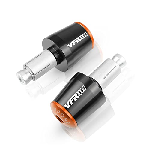 Griff Motorrad 22mm 7/8" CNC Lenker Handgriffe Gummigriff Zubehör Für VTR1000F 2005 2006 VFR 1000F VFR1000 F Lenkerabdeckung(14) von WITTYL