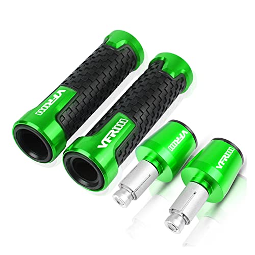 Griff Motorrad 22mm 7/8" CNC Lenker Handgriffe Gummigriff Zubehör Für VTR1000F 2005 2006 VFR 1000F VFR1000 F Lenkerabdeckung(21) von WITTYL