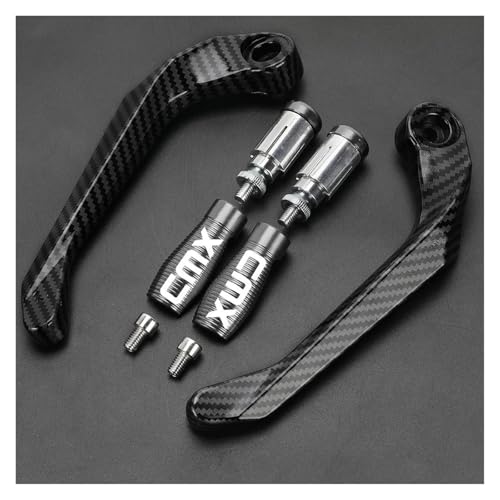 Lenker-Bremskupplungshebel-Handschutz, Motorradzubehör Für REBEL CMX300 CMX500 CMX 300 500 2017–2024(Grey) von WITTYL