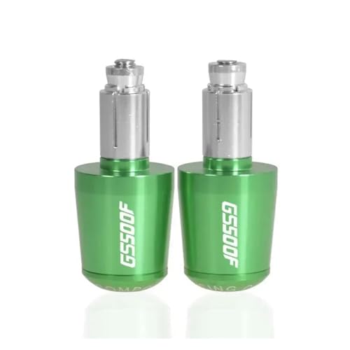 Motorrad 22 Mm CNC-Lenkergriffe Für Suzuki GS500F GS 500 F (2004–2009) Griffende(Green) von WITTYL