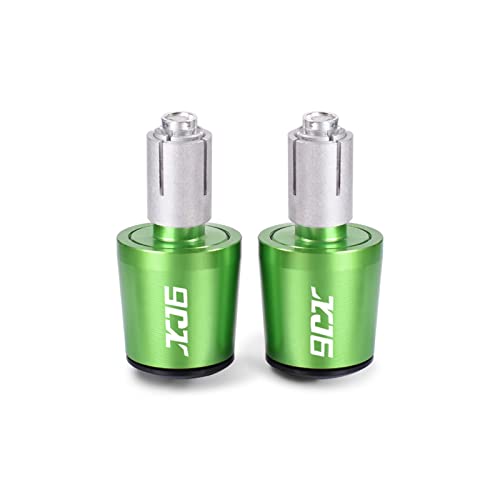 Motorrad 7/8 "22mm Motorrad LenkerendenPlug Slider Lenkerendgriffe Kappe Für XJ6 XJ6N DIVERSION 2017 2018 2019 2020 2021 Griffende(Green) von WITTYL