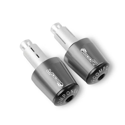 Motorrad Für BMW F 800 R 2011 2012 2013 2014 2015 2016 Motorrad 7/8" 22MM Lenkergriffe Lenkerendkappe Griffende(Grey) von WITTYL