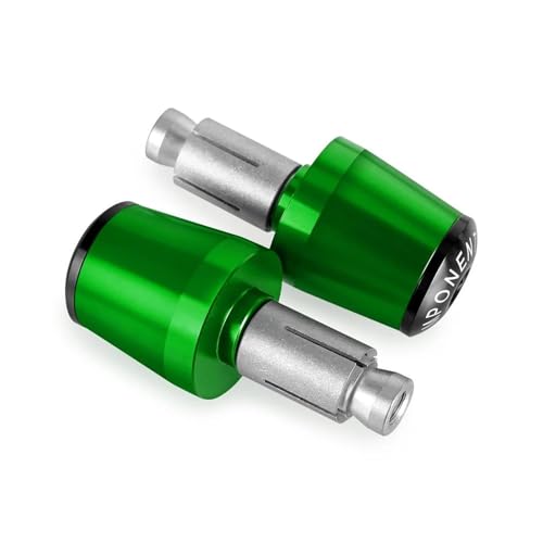 Motorrad Für YZFR1 YZF-R1 YZF R1 1998–2024 2023 2022 2021 7/8 Zoll Anti-Rutsch-Lenkergriffe Mit Endstopfen Griffende(Green) von WITTYL